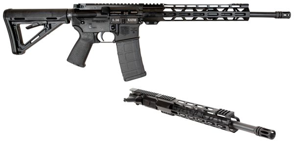 Diamondback DB1721K001 DB15 Combo 5.56x45mm NATO & 300 Blackout 16" 30+1, Black, Carbon Rec, 12" M-LOK Handguard, Magpul Carbine Stock & Grip, Includes 2 Uppers