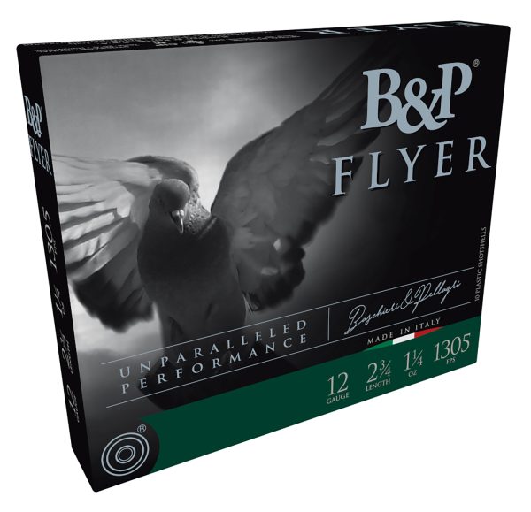 B&P 12B14P75 Competition Flyer 12Gauge 2.75" 1 1/4oz 7.5Shot 10 Per Box/10 Case