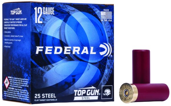 Federal TG1477 Top Gun Steel 12Gauge 2.75" 1 1/8oz 7Shot 25 Per Box/10 Case