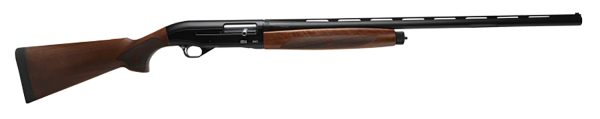 Stevens 57965 560 Field Compact 12 Gauge 3" 5+1 26", Matte Black Barrel/Rec, Turkish Walnut Stock, Fiber Optic Front Sight, Oversized Controls