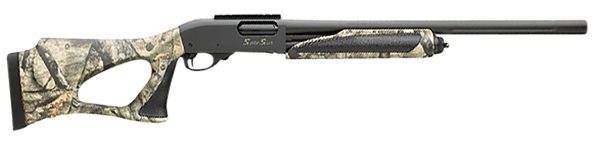 Remington Firearms (New) R82102 870 SPS SuperSlug 12 Gauge 3" Chamber 4+1 25.50" Fully Rifled Vent Rib, Black Barrel/Rec, Drilled & Tapped, Kryptek Obskura Transitional ShurShot Pistol Grip Furniture