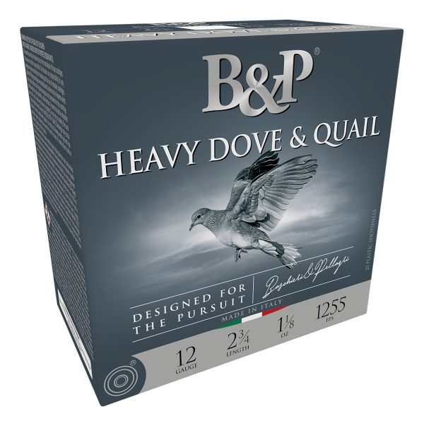 B&P 12B18D6 Heavy Dove & Quail  12Gauge 2.75" 1 1/8oz 6Shot 25 Per Box/10 Case