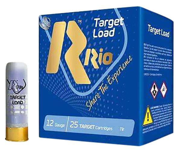 Rio Ammunition TG369 Target Load High Velocity 12Gauge 2.75" 1 1/4oz 9Shot 25 Per Box/10 Case