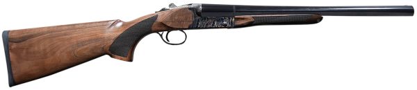 Citadel CITSBS1218HT Coach  12 Gauge 3" Chamber 2rd 18.50" Blued Barrel, Heat Tempered Rec, Fixed Walnut Stock, Bead Sight