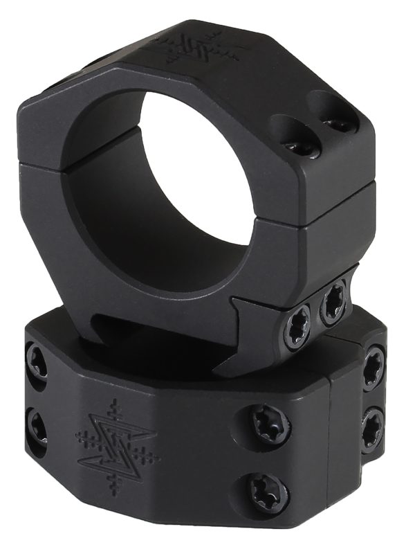 Seekins Precision 0010620018 Scope Rings  Matte Black 30mm AR High