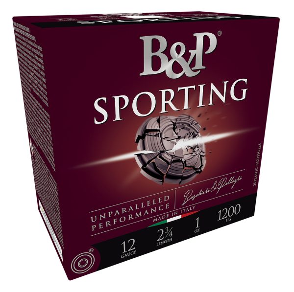 B&P 12B1SCL7 Sporting Clay  12Gauge 2.75" 1oz 7.5Shot 25 Per Box/10 Case