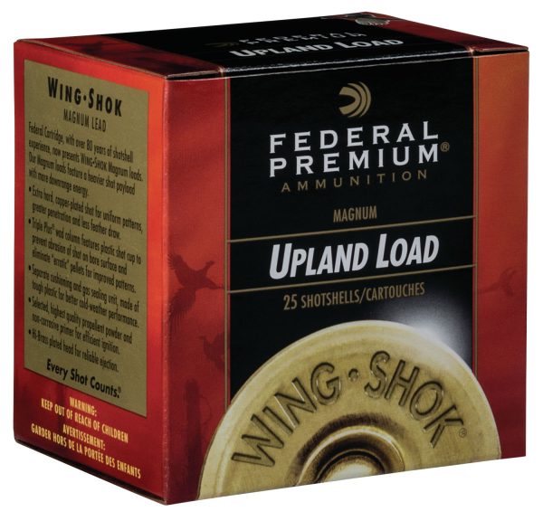 Federal PF1634 Premium Wing-Shok Pheasant Forever High Velocity 16Gauge 2.75" 1 1/8oz 4Shot 25 Per Box/10 Case