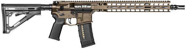 Radian Weapons R0040 Model 1 Carbine 223 Wylde 30+1 14.50" Pinned & Welded Barrel, Radian Brown Billet Rec/M-Lok Handgaurd, Magpul Grip & CTR Stock, Ambi Controls, Mid-Length Gas