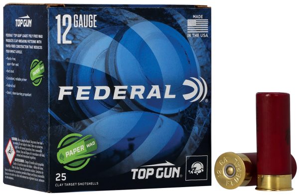 Federal GMT12175 Premium Paper Wad 12Gauge 2.75" 1oz 7.5Shot 25 Per Box/10 Case