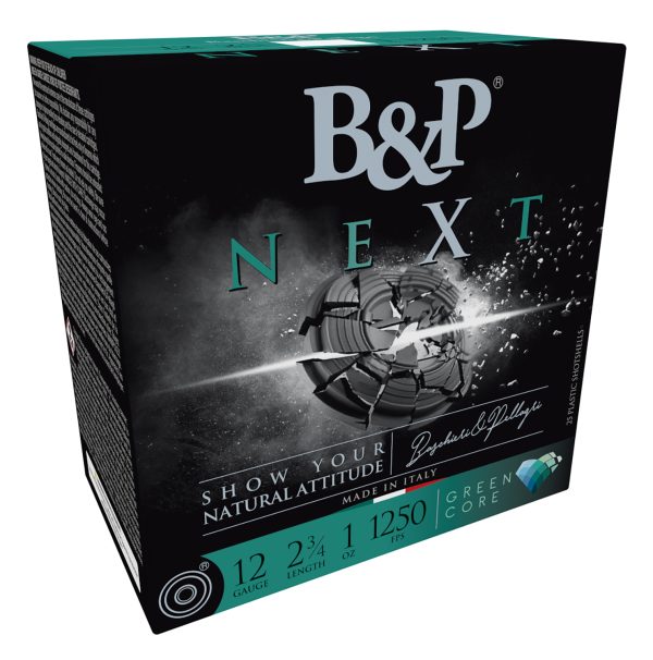 B&P 12B1NX75 Next  12Gauge 2.75" 1oz 7.5Shot 25 Per Box/10 Case