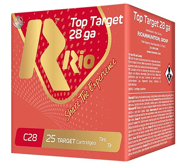 Rio Ammunition RCHV286 Game Load  28Gauge 2.75" 1oz 6Shot 25 Per Box/10 Case