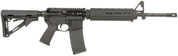 Aero Precision APCR640435 AR15  5.56x45mm NATO 30+1 16" Mid-Length Barrel, Black, Magpul Furniture, Drop-In Handguard, CTR Stock, MOE Grip, A2 Front Sight