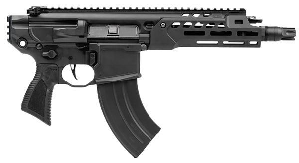 Sig Sauer PMCX762R7BLT MCX Rattler LT 7.62x39mm 28+1 7.75", Black, M-Lok Handgaurd, Picatinny Stock Adapter, OEM Polymer Grip, QD Suppressor Flash Hider, Flat Trigger, Adj. Piston