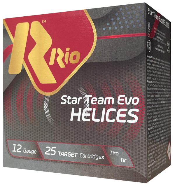 Rio Ammunition STH2875 Star Team EVO  12Gauge 2.75" 1oz 7.5Shot 25 Per Box/10 Case