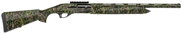 Retay USA R251XTSHLF22 Masai Mara Turkey Inertia Plus 20 Gauge 3" 4+1 (2.75") 22" Deep Bore Drilled, Mossy Oak Shadow Leaf Barrel/Synthetic Furniture, Black Rec, TruGlo Red Fiber Optic Front Sight