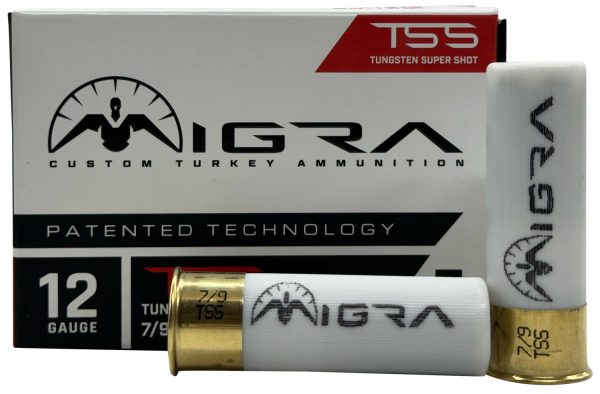 Migra Ammunitions T1279200 TSS Turkey  12Gauge 3" 2oz 7/9Shot 5 Per Box/10 Case