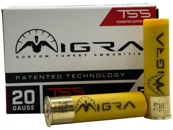 Migra Ammunitions T2079158 TSS Turkey  20Gauge 3" 1 5/8oz 7/9Shot 5 Per Box/10 Case