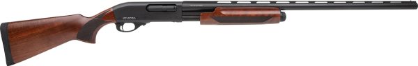 Rock Island PA12MNL24 PA12 Turkey 12 Gauge Pump 3.5" 4+1, 24" Black Anodized Smooth Bore/Vent Rib Barrel & Receiver, Fixed Walnut Wood Stock