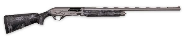 Weatherby XST1228MAG Sorix  Full Size 12 Gauge Semi-Auto 3" 2+1 28" Gray Cerakote Vent Rib Barrel & Drilled & Tapped Steel Receiver, Storm Camo Synthetic Stock w/Adj Shim, Ambidextrous