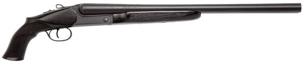 Chiappa Firearms 930.385 500  12 Gauge Break Open 2 20" Black Side By Side Barrel, Black Receiver, Black Wood Stock, Includes Pistol Grip