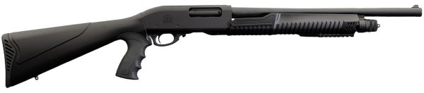 Chiappa Firearms 930.294 301  Full Size Frame 12 Gauge Pump 3" 4+1 18.50" Black Steel Barrel, Black Aluminum Receiver, Black Fixed Synthetic Stock, Black Polymer Grip