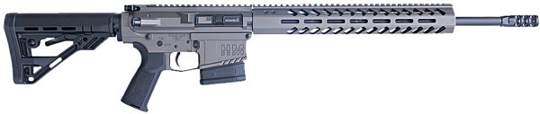 HM Defense HM1065 Avenger  6.5 Creedmoor 10+1 20" Black Cerakote Match Grade Barrel, Tungsten Gray Cerakote 14" Picatinny Rail Aluminum Receiver, Black Synthetic Mil-Spec HM Stock, Black Polymer Grip