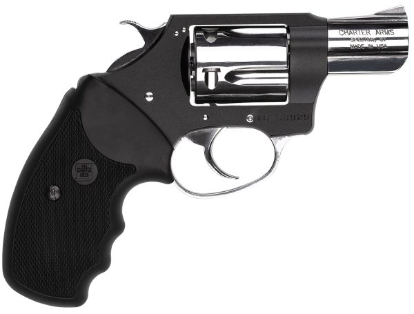 Charter Arms 53871 Undercover Lite 38 Special 5rd 2" High Polished Barrel & Cylinder, Black Aluminum Frame, Black Rubber Grip, Exposed Hammer