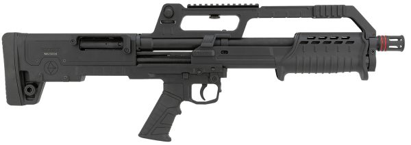 Escort HEBP41180001  BullTac 410 Gauge Pump 3" 5+1 18" Black Steel Barrel, Black Picatinny Rail Aluminum/Polymer Receiver, Bullpup w/Pistol Grip Synthetic Stock