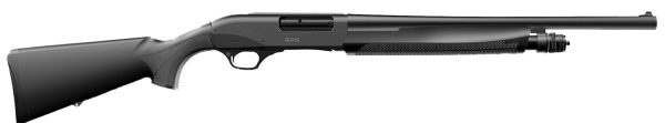 Retay USA GPSSFC1828 GPS Combo 12 Gauge 3" 4+1 18.50"/28" Black Steel Barrel, Matte Black Anodized Aluminum Receiver, Fixed Black Synthetic Stock