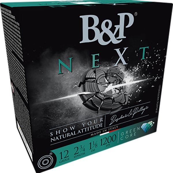 B&p Ammunition 12B18NX7 Next  12Gauge 2.75" 1 1/8oz 7.5Shot 25 Per Box/10 Case