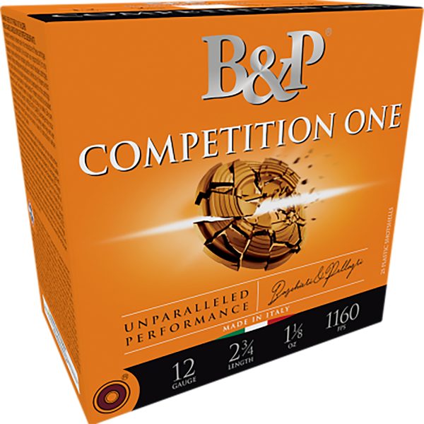 B&p Ammunition 12B78CP7 Competition One  12Gauge 2.75" 7/8oz 7.5Shot 25 Per Box/10 Case