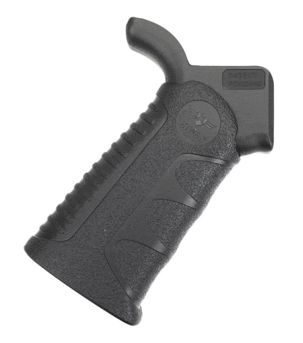 Xtech Tactical XTT117BLKATG2.0  Adjustable Tactical Grip Black Polymer Fits AR-15