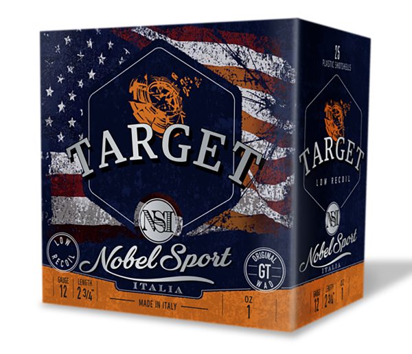 Nobel/Eurosports LLC ANSLR18 Target Low Recoil 12Gauge 2.75" 1oz 8Shot 250/Box