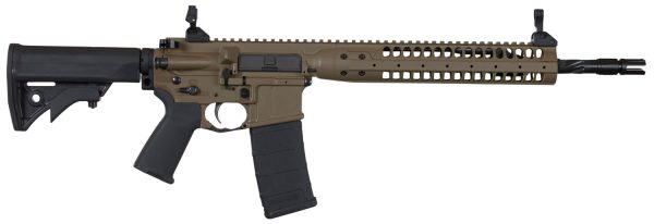 LWRC ICR5CK16SPR Individual Carbine SPR 5.56x45mm NATO 16.10" 30+1 Flat Dark Earth Cerakote, Black Adjustable Stock, Magpul MOE+ Grip