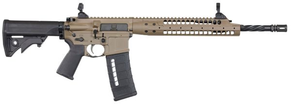 LWRC SIX8A5RCK16 SIX8 A5 6.8mm Rem SPC II 16.10" 30+1 Flat Dark Earth Cerakote Adjustable Stock