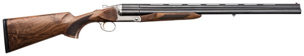 Charles Daly 930078 Triple Crown  12 Gauge 3+1 3" 28" Vent Rib Blued Tripled Barrel, Silver Finished Steel Receiver, Oiled Walnut Fixed Checkered Stock, Includes 5 Chokes