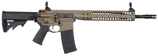 LWRC ICR5CK16SPRC Individual Carbine SPR *CA Compliant 5.56x45mm NATO 16.10" 10+1 Flat Dark Earth Cerakote, Black Adjustable Stock, Polymer Grip