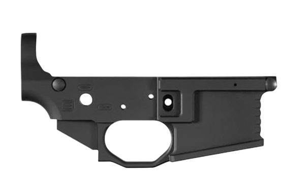 Black Rain BROMLRBLK BRO Milled Lower 7075-T6 Aluminum Black Anodized for AR-Platform