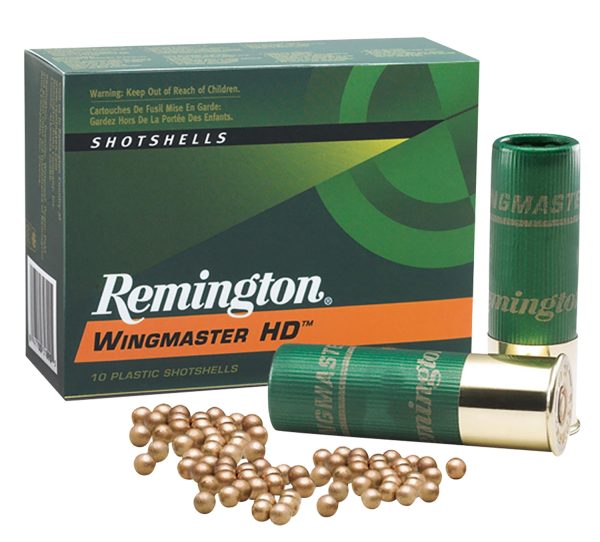 Remington Ammunition 20763 Wingmaster HD  20Gauge 3" 1 1/8oz 4Shot 10 Per Box/10 Case