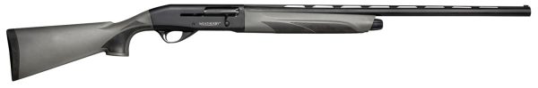 Weatherby ESN1228PGM Element  Full Size 12 Gauge Semi-Auto 3" 4+1 28" Bead Blasted Vent Rib Bore Barrel, Steel Receiver, Griptonite Gray w/Black Panels Synthetic Stock, Right Hand