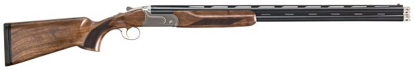 Charles Daly 930128 214E Sporting 12 Gauge 2rd 3" 30" Vent Rib Blued Barrel, Silver Finished Steel Receiver, Checkered Oiled Walnut  Stock & Forend, Includes 5 Choke Tubes