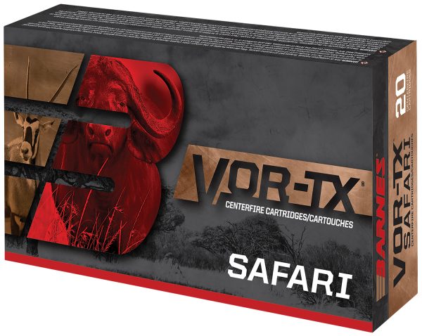 Barnes Bullets 22014 VOR-TX Safari 375H&H Mag 300gr Barnes TSX Flat Base 20 Per Box/10 Case