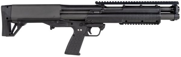 Kel-Tec KSGBLK KSG  Black 12 Gauge 18.50" 3" 14+1 Black Rec/Barrel Black Polymer Fixed Stock & Grip