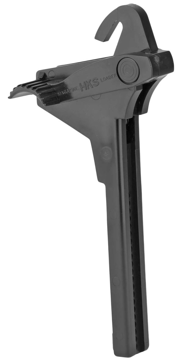 HKS 450 Single Stack Mag Loader Made of Plastic with Black Finish for 45 ACP 1911