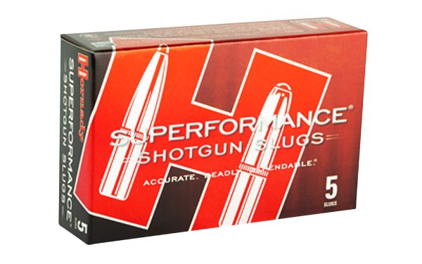 Hornady 86236 Superformance  12 Gauge 2.75" MonoFlex Slug Shot 5 Per Box/ 20 Case