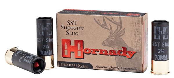 Hornady 86230 Custom Lite  12 Gauge 2.75" FTX Slug Shot 5 Per Box/ 20 Case