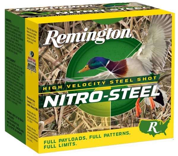 Remington Ammunition 20853 Nitro-Steel High Velocity 10Gauge 3.50" 1 1/2oz 2Shot 25 Per Box/10 Case