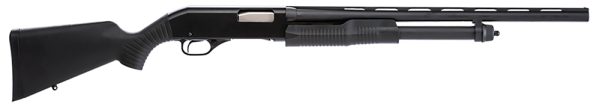 Stevens 22437 320 Field Compact 20 Gauge 3" 5+1 22" Matte Blued Vent Rib Barrel, Matte Blued Carbon Steel Receiver, Matte Black Synthetic Stock Includes Modified Choke Tube