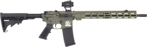 GLFA AR15 RIFLE 223 WYLDE - 16" NIT BBL ODG TSR-1X RD