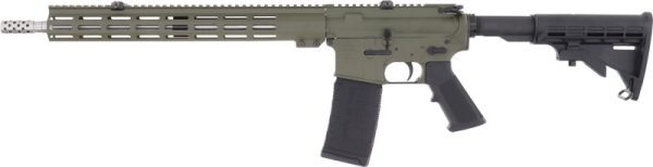 GLFA AR15 RIFLE 223 WYLDE - 16" S/S BBL OD GREEN - Image 2